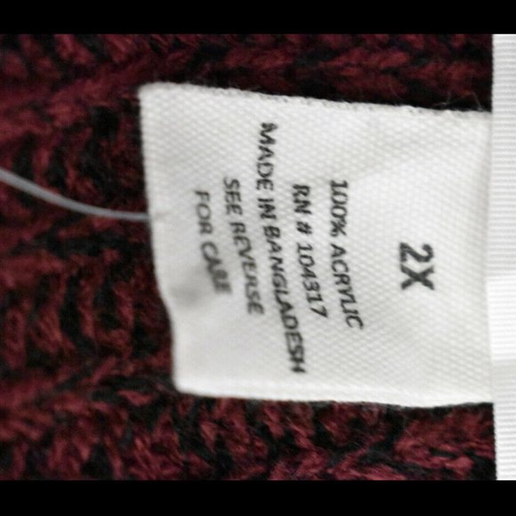 Planet Gold Women's 2x Trendy Plus Size Sweater - Picture 7 of 8